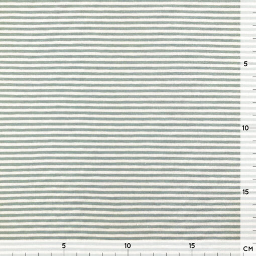 Single Jersey - Ringel Altmintgrün
