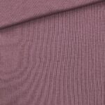 Rippenjersey - Dunkles Antique Rose