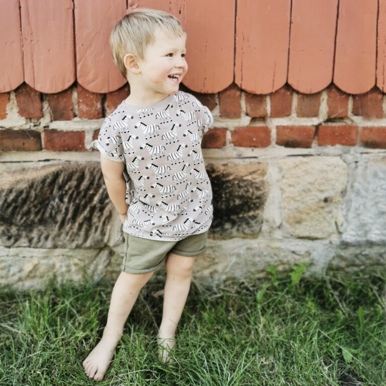 Shirt Finn Anleitung & Schnittmuster DIY Stoffe