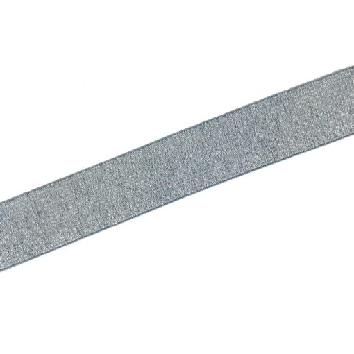Gummiband Graublau Silber - 30 mm