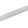 Gummiband Weiß Silber - 30 mm