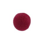 vPompon - 22 mm - Dunkle Kirsche