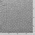 Musselin – Pünktchen Mittelgrau
