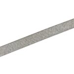 Gummiband Smoky Beige Silber - 20 mm