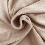 Frottee-Jersey - Smoky Camel Beige