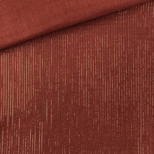Musselin - Lurex Rost