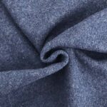 Walk - Wollstoff - Dunkles Jeansblau meliert