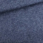 Walk - Wollstoff - Dunkles Jeansblau meliert