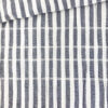 Baumwollgemisch - Crinkle Stripes Dunkelblau
