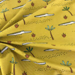 Bio Single Jersey - Alligator Senfgelb 2