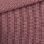 Baumwoll-Grobstrickstoff - Dunkles Smoky Rose