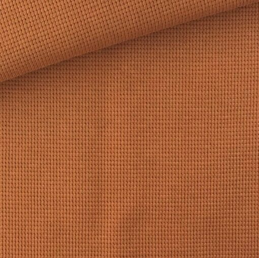 Waffel Jersey - Kupfer