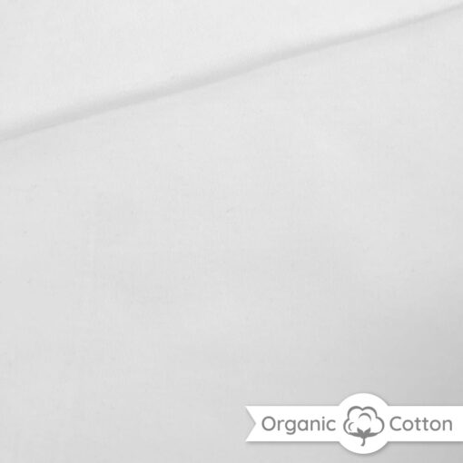 Interlock Jersey - Weiß - ORGANIC