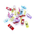 Stoffklammern - 50 Stück - bunter Mix