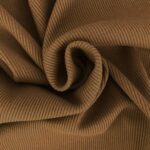 Rippenjersey - Schlauchware - Sweet Caramel