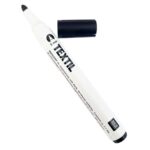 Textilstift - Schwarz 3 mm - helle Stoffe