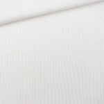 Rippenjersey - Cremeweiß