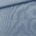Rippenjersey - Mittleres Jeansblau