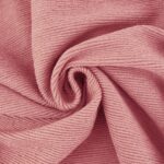 Cotton Terry - Streifenstruktur - Coral Clay