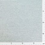 Single Jersey - Weiß mit kleinen Streifen Dunkler Salbei