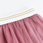 Gummiband Weiß mit 2 goldenen Streifen - 30 mm