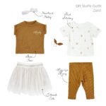 DIY Stoffe Outfit - Farbpaket Zimt