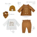 DIY Stoffe Outfit - Farbpaket Zimt