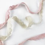 Baumwollspitze mit Rundungen - 15 mm