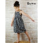 DIY Stoffe Outfit - Trägerkleid Tara