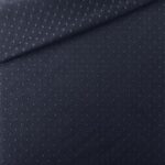 Tüllstoff - Dots Dunkelblau