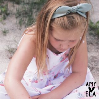 DIY Stoffe Outfit - Top & Trägerkleid Tara - Haarband Hailey