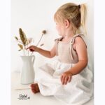DIY Stoffe Outfit - Top & Trägerkleid Tara