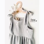 DIY Stoffe Outfit - Top & Trägerkleid Tara