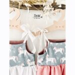 DIY Stoffe Outfit - Top & Trägerkleid Tara