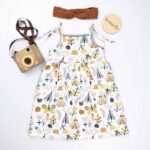 DIY Stoffe Outfit - Top & Trägerkleid Tara