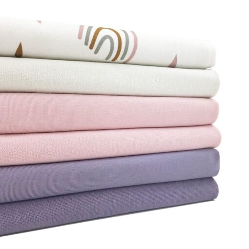 French Terry - Sommersweat - Zartes Altrosa - ORGANIC
