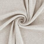 Rippenjersey - Cream meliert