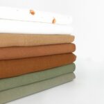 Single Jersey - Früchte Orangen Cremeweiß