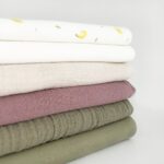 Single Jersey - Früchte Zitronen Cremeweiß