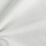 Doubleface Jersey - Waffeloptik - Warmweiß