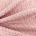 Doubleface Jersey - Waffeloptik - Smoky Coral Clay