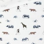 Single Jersey - Elephants & Friends Warmweiß