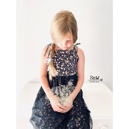 DIY Stoffe Outfit - Top & Trägerkleid Tara