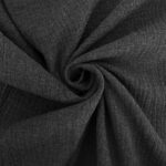 Musselin -Melange Anthrazit