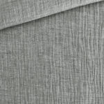 Musselin - Melange Mittelgrau