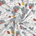 Single Jersey - Partymaus Weiß - ORGANIC