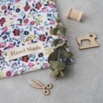 Baumwollband Handmade - leichter Canvas - 15 mm - Natur