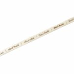 Baumwollband Handmade - leichter Canvas - 15 mm - Natur