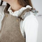 DIY Stoffe Latzkleid Leene