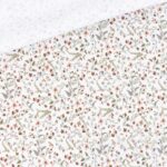 Single Jersey - Petit Fleur Warmweiß